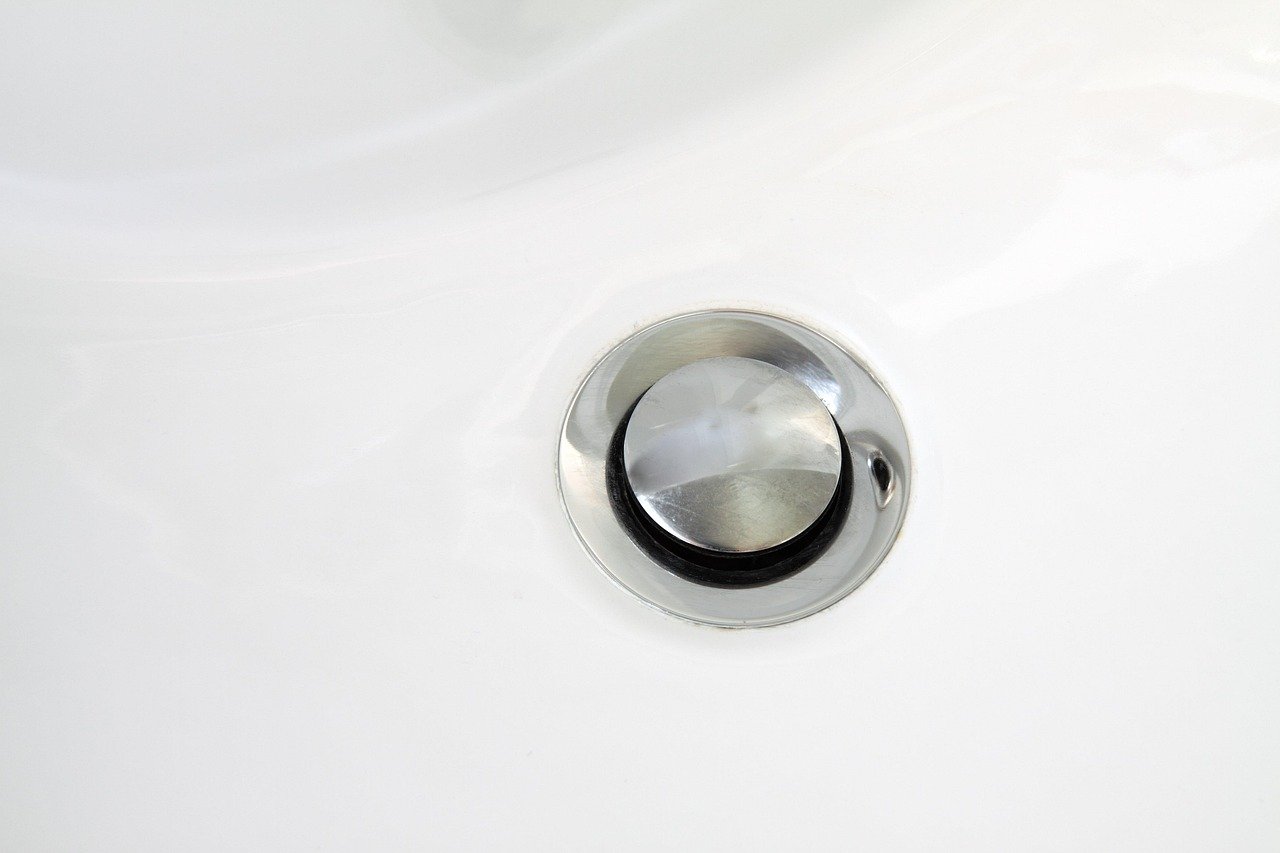 bathroom, chrome, clean, drain, hole, metal, metallic, modern, plug, round, shiny, silver, sink, stainless, steel, stopper, drain, drain, drain, drain, drain
